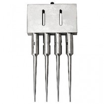 Branson Ultrasonics 1/8" tips on 1" center horn 109-116-1566