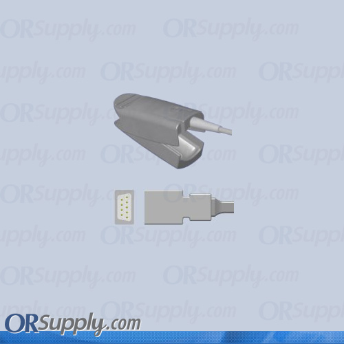 BCI Compatible SpO2 Finger Sensor with Large Reusable Finger Probe, 9 Pins