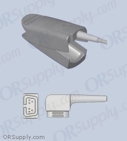 Criticare Compatible SpO2 Finger Sensor with Large Reusable Finger Probe (10 Feet, Indirect)