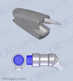 Philips Compatible SpO2 Finger Sensor with Large Reusable Finger Probe (12 Feet, Direct)