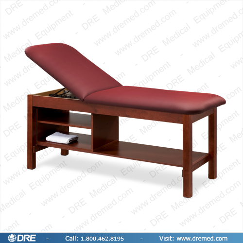 Clinton Eco-Friendly Wood Treatment Table with Shelving - 81030