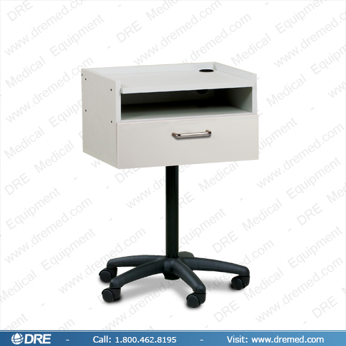 Clinton Mobile Equipment Cart with 1 Drawer and 1 Shelf - 8940