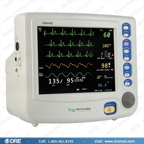 Criticare nGenuity 8100E Patient Monitor