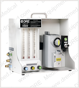 DRE Integra VSO2 Anesthesia Machine - side