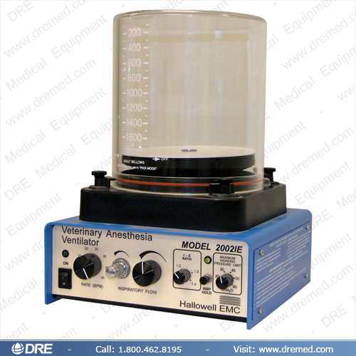 Hallowell EMC Model 2002 Anesthesia Ventilator
