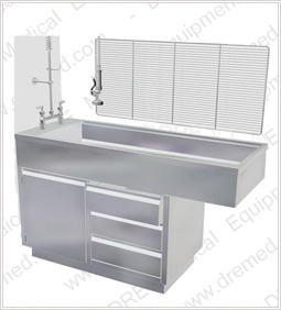 DRE Stainless Steel Cabinet Wet Table