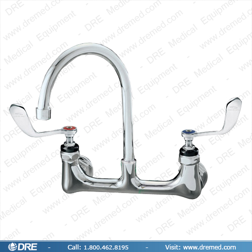 DRE Wing-Handled Faucet with Rigid Gooseneck Nozzle