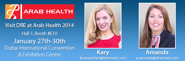 Visit Kary and Amanda at Arab Health 2014!