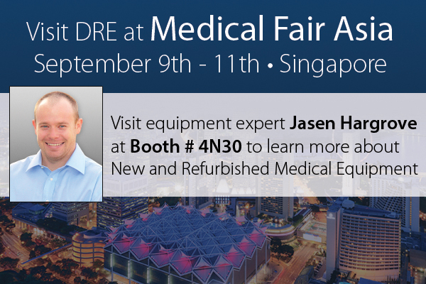 Visit Jasen in booth #4N30 to learn more about DRE’s featured products.