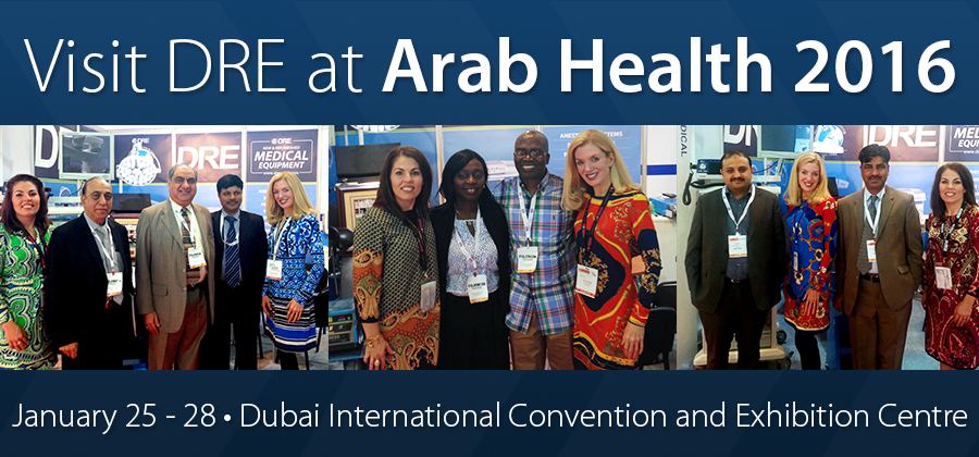 Visit DRE at Arab Health 2016