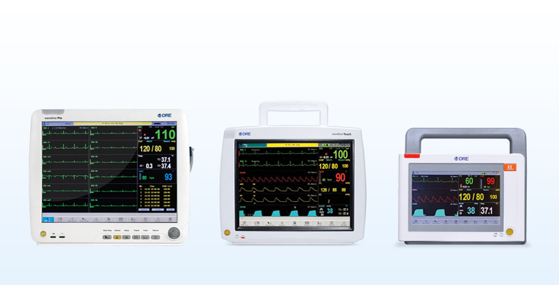 DRE makes it easy for you to find the right patient monitor for your facility with the DRE Waveline Series